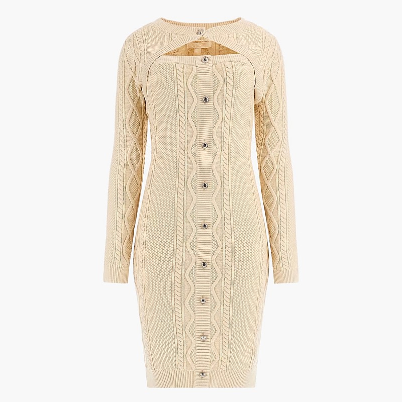 Guess Daphne.Dress Γυνακεία Φορέματα - Ολόσωμες Φόρμες