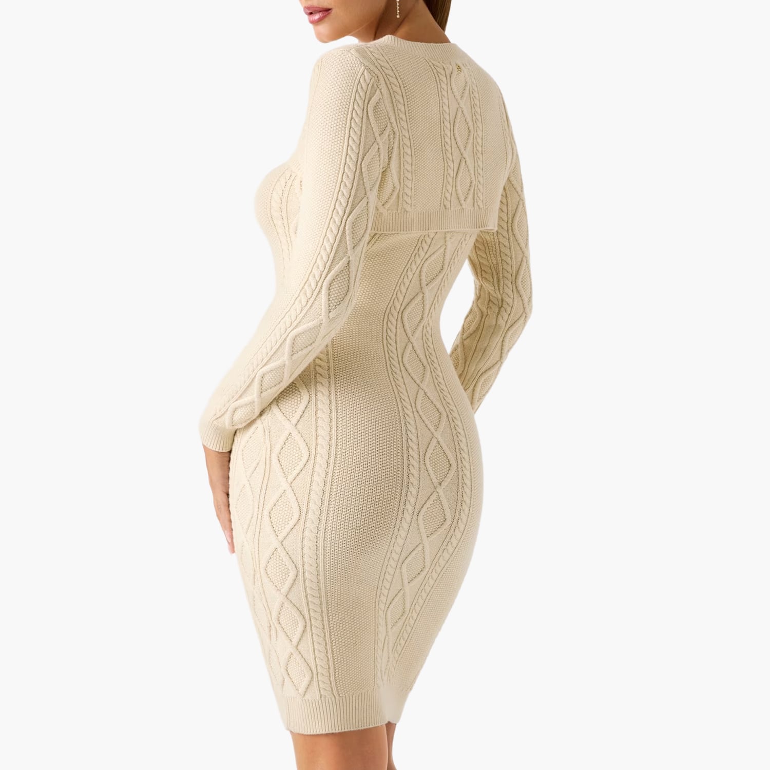 Guess Daphne.Dress-Beige
