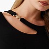 Guess Eleanor.Buckle Γυνακεία Μπλούζα - Τοπ Guess Eleanor.Buckle-Black