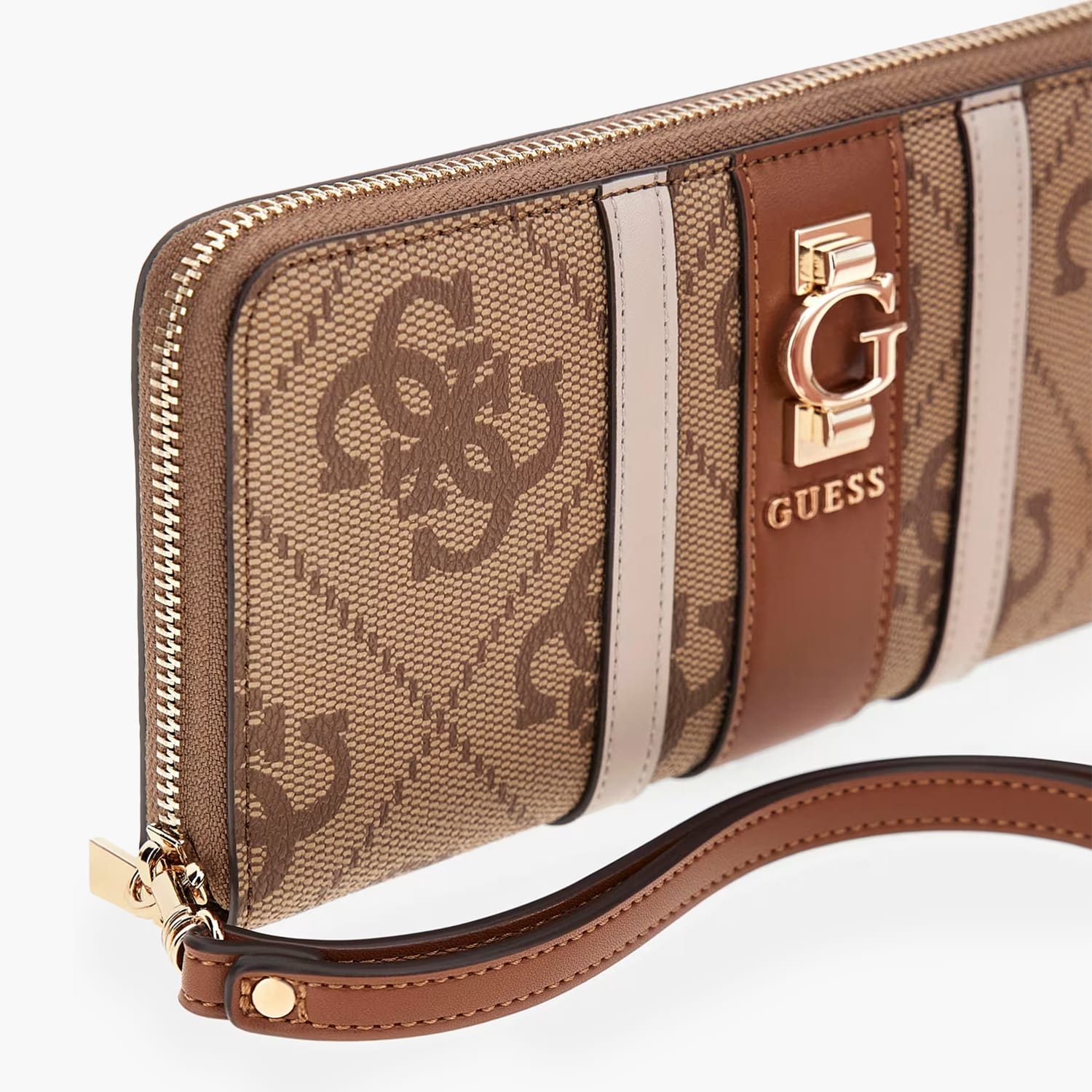 Guess Erenia.Slg Γυνακεία Πορτοφόλια Guess Erenia.Slg-Beige