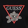 Guess Flower.Bling Γυνακεία Μπλούζες - Τοπ Guess Flower.Bling-Black