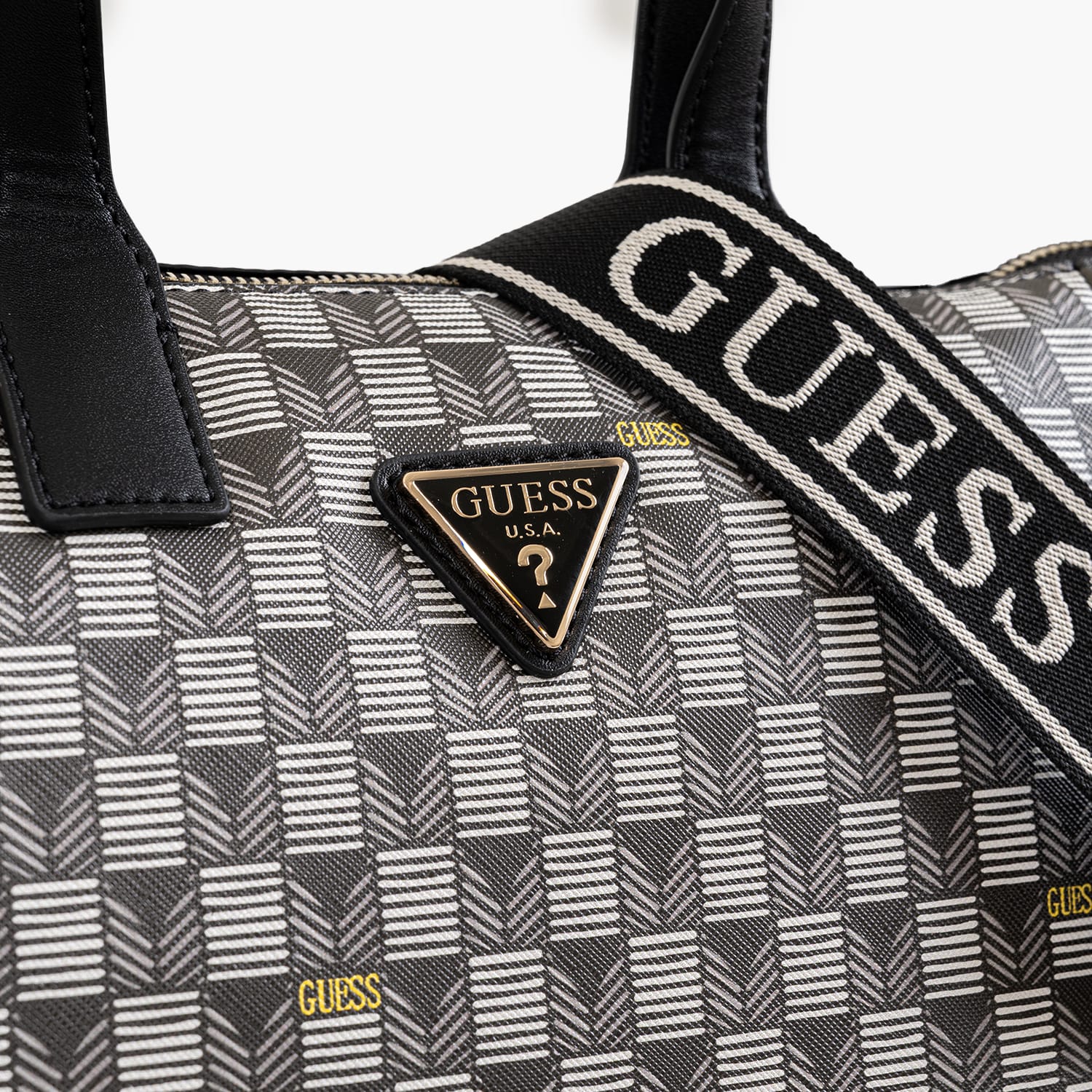 Guess Follie.Sml Γυναικεία Τσάντα Guess Follie.Sml-Grey