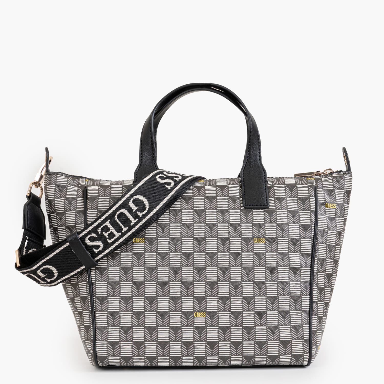Guess Follie.Sml Γυναικεία Τσάντα Guess Follie.Sml-Grey