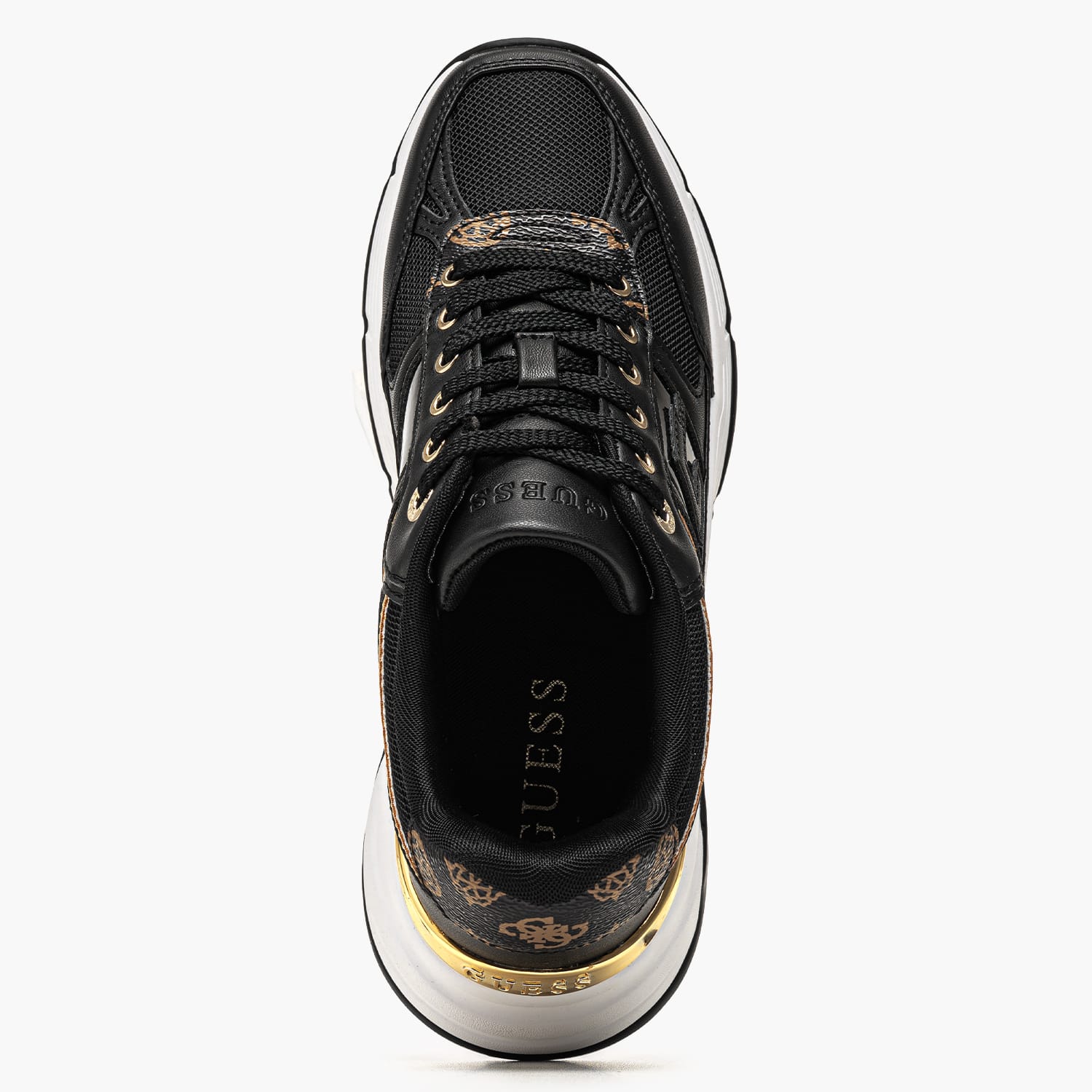 Guess Fonzi Γυναικείο Παπούτσι Casual Guess Fonzi-Black
