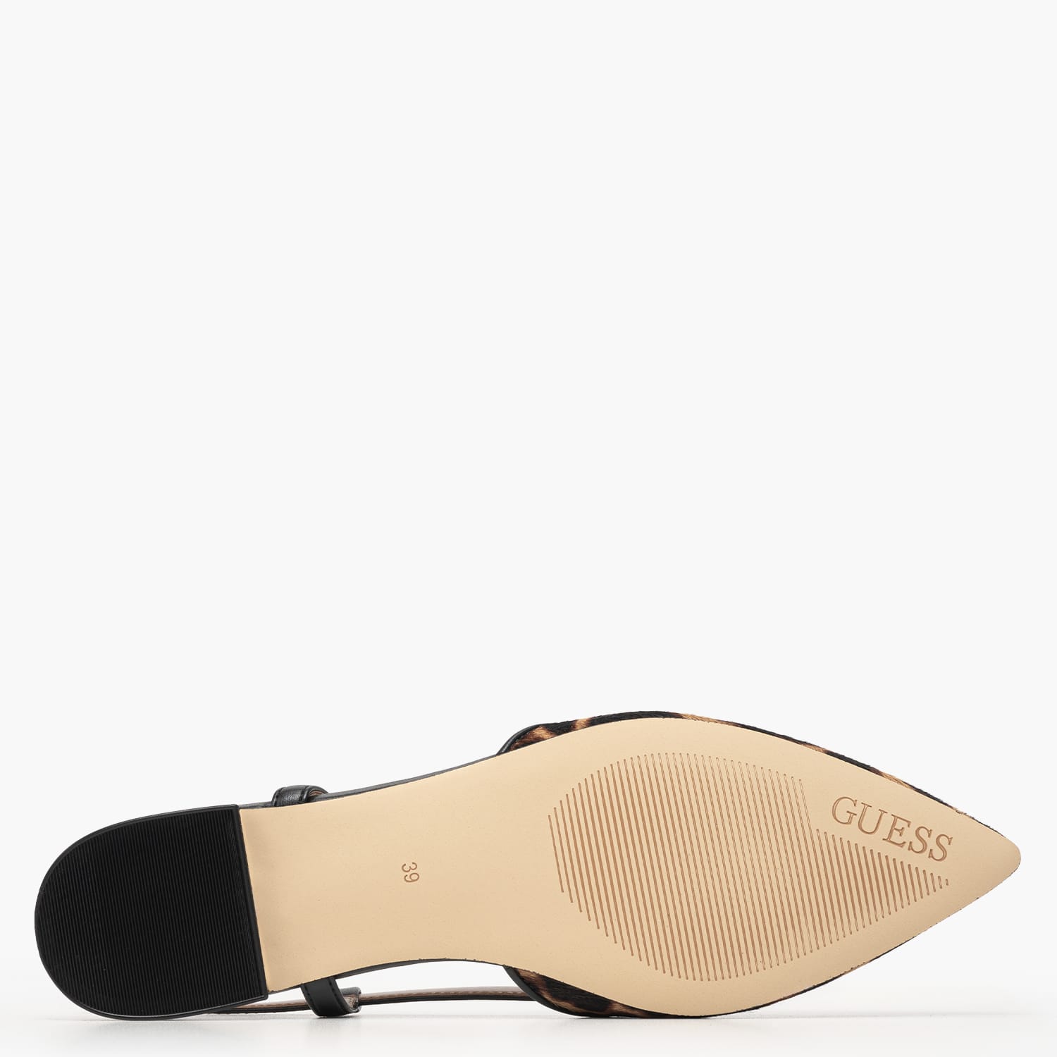 Guess Franiely Γυναικεία Γόβα & Peeptoe Χαμηλή Guess Franiely-Leopard