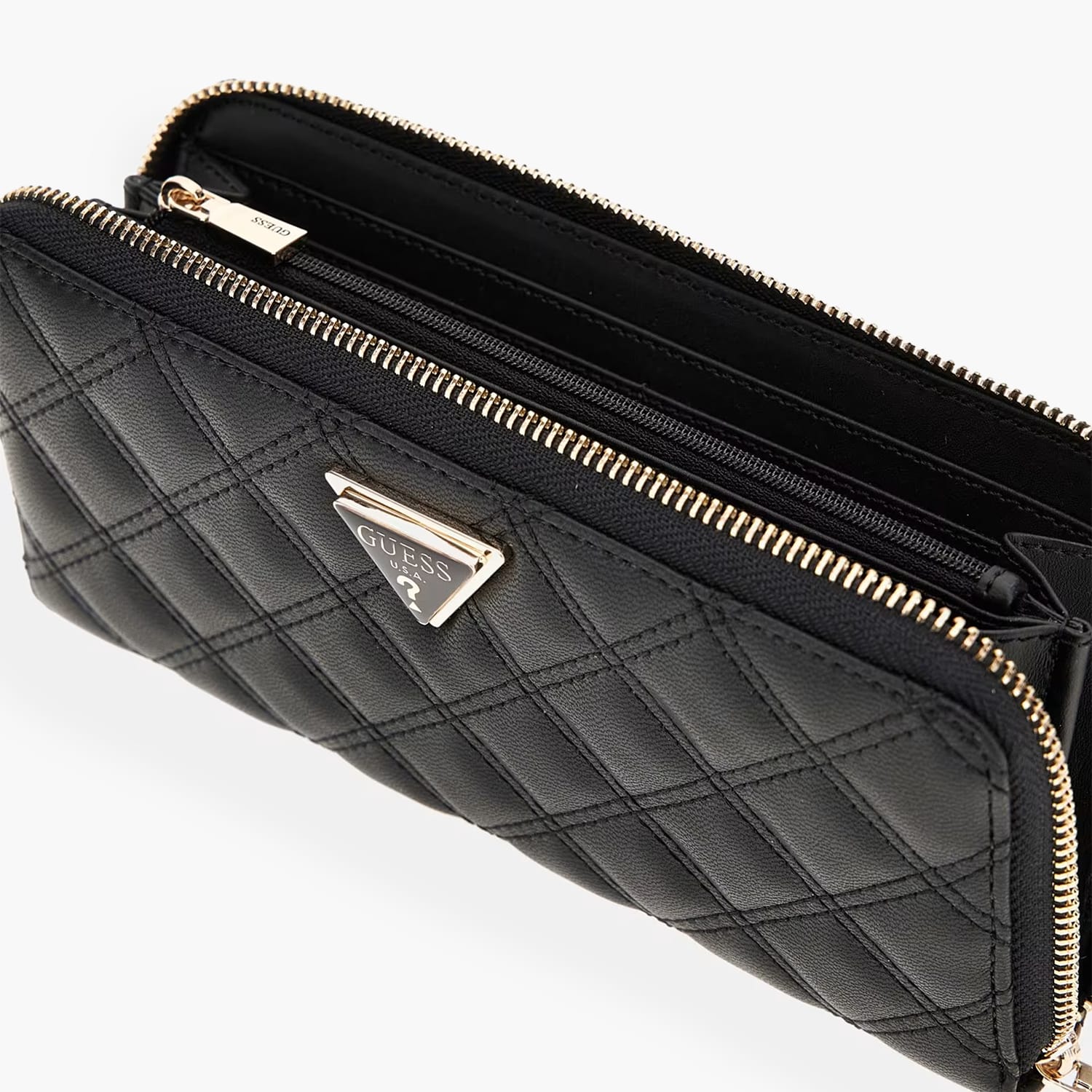 Guess Giully.Lrg Γυνακεία Πορτοφόλια Guess Giully.Lrg-Black
