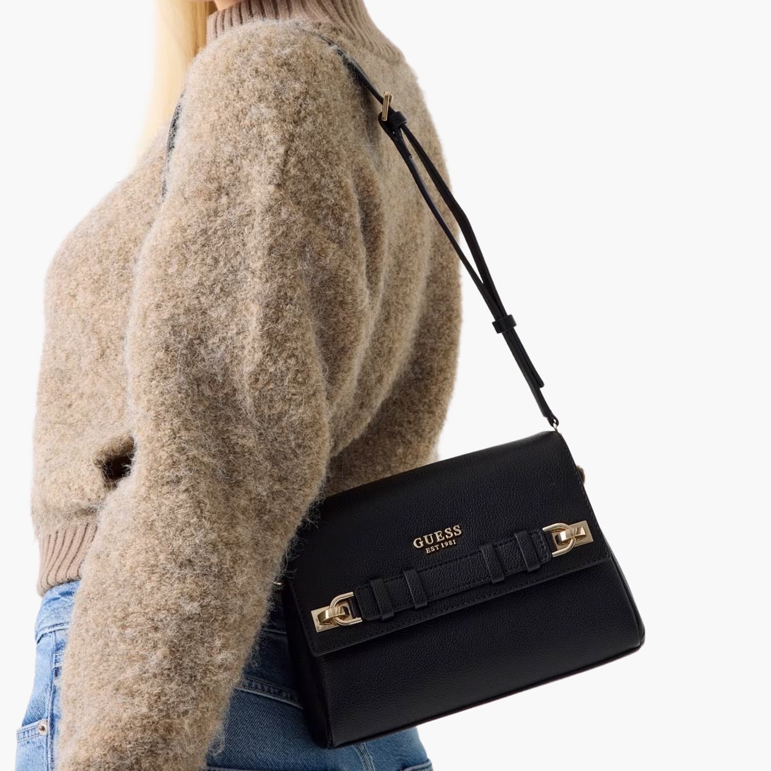Guess Gregoria.Flap Γυναικεία Τσάντα