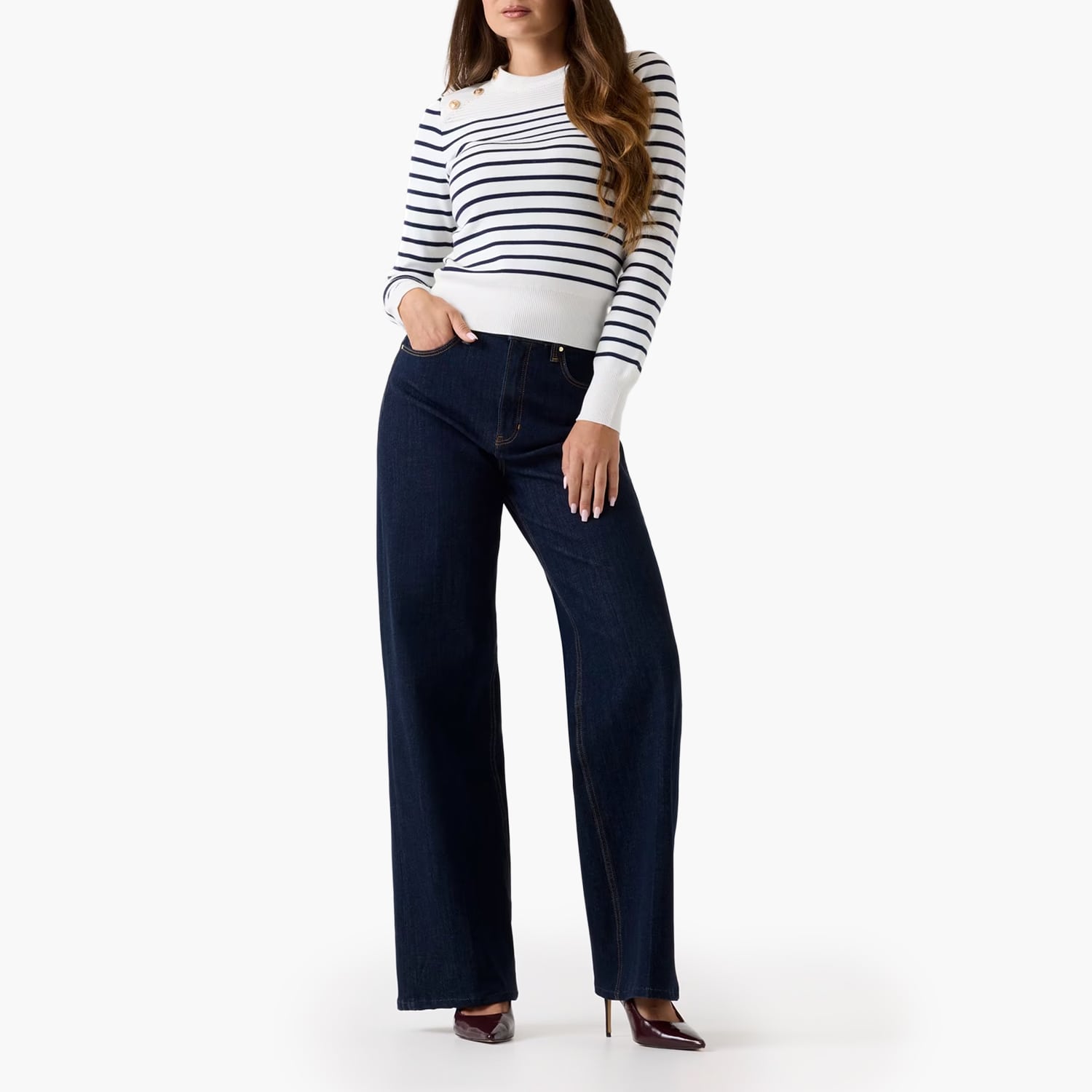 Guess Helen.Swtr-White