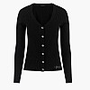 Guess Julia.Sameless Γυνακεία Πλεκτά - Ζακέτες Guess Julia.Sameless-Black
