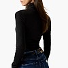 Guess Julia.Turtle Γυνακεία Μπλούζα - Τοπ Guess Julia.Turtle-Black