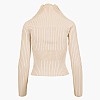 Guess Kathryn.Zipped Γυνακεία Πλεκτά - Ζακέτες Guess Kathryn.Zipped-Beige