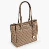 Guess Katya Γυναικεία Τσάντα Guess Katya-Beige