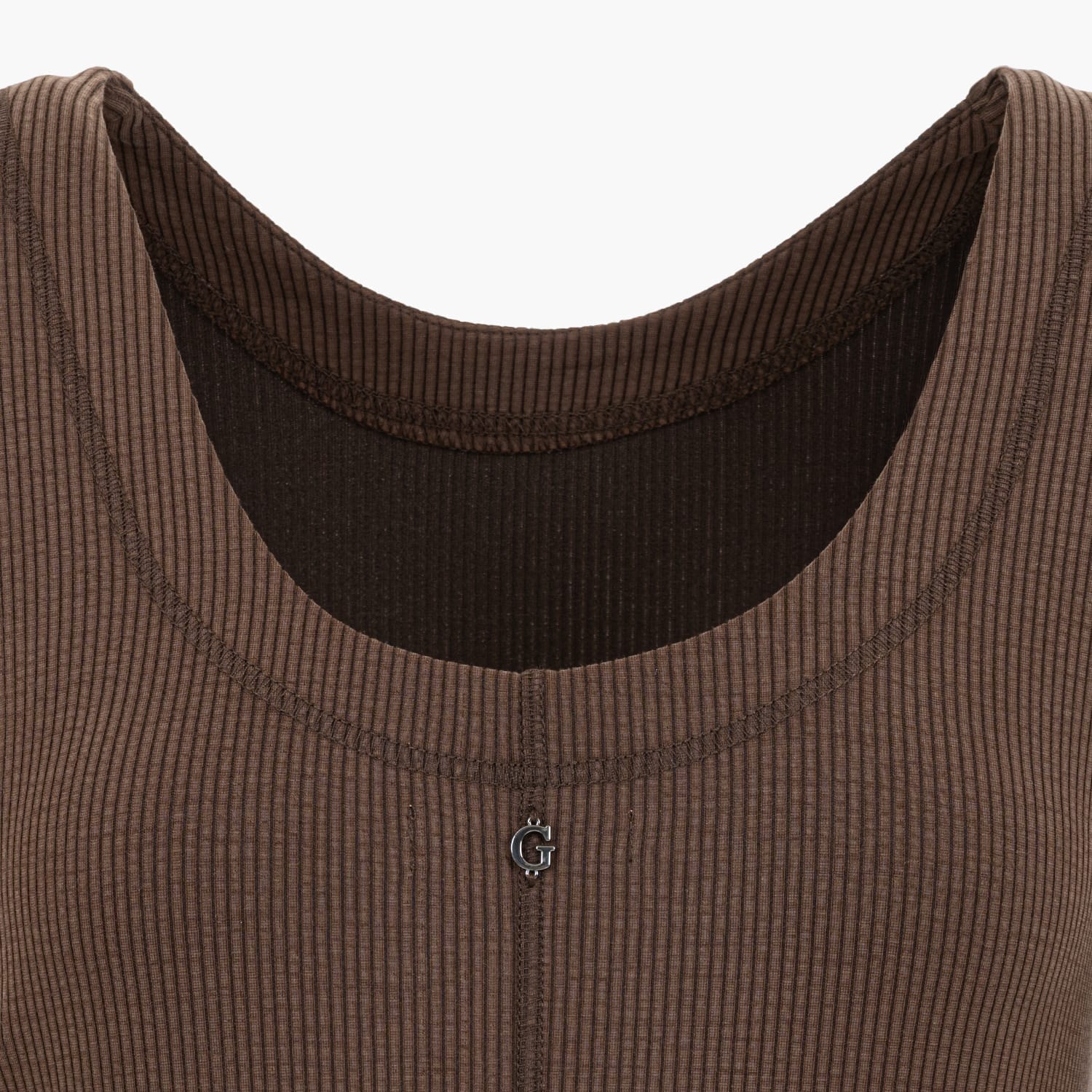 Guess Lena.Long Γυνακεία Φορέματα - Ολόσωμες Φόρμες Guess Lena.Long-Brown