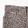 Guess Leo.Wideleg Γυνακεία Παντελόνια Guess Leo.Wideleg-Leopard