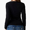 Guess Ls.Leo.Triangle Γυνακεία Μπλούζα - Τοπ Guess Ls.Leo.Triangle-Black