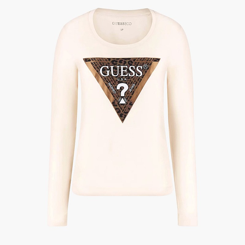 Guess Ls.Leo.Triangle Γυνακεία Μπλούζα - Τοπ