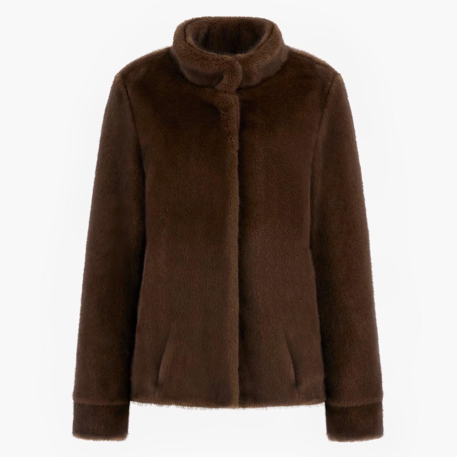 Guess Luna.Jacket Γυνακεία Παλτά - Μπουφάν