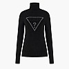 Guess Melanie.Triangle Γυνακεία Μπλούζα - Τοπ Guess Melanie.Triangle-Black