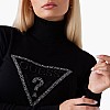 Guess Melanie.Triangle Γυνακεία Μπλούζα - Τοπ Guess Melanie.Triangle-Black
