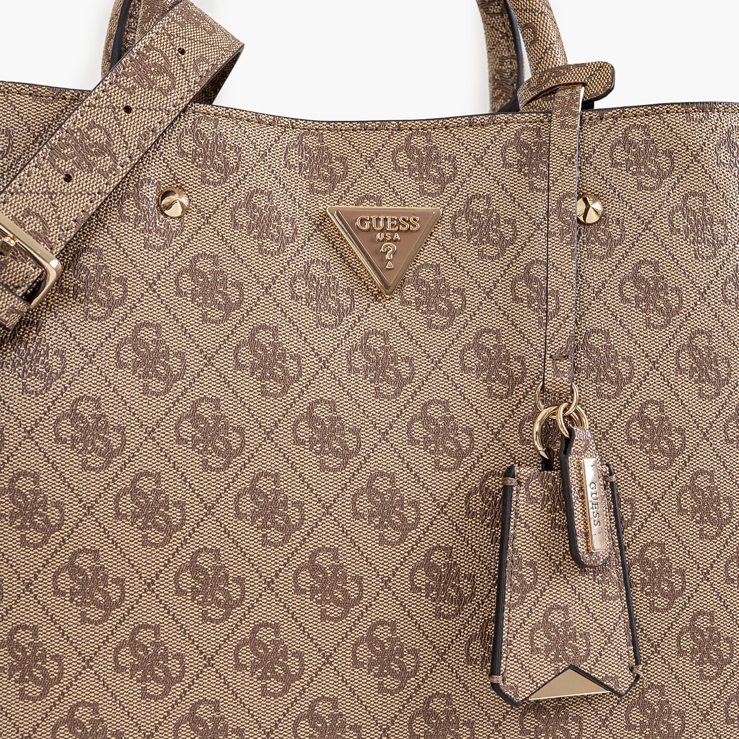 Guess Meridian2.Grl Γυναικεία Τσάντα Guess Meridian2.Grl-Beige