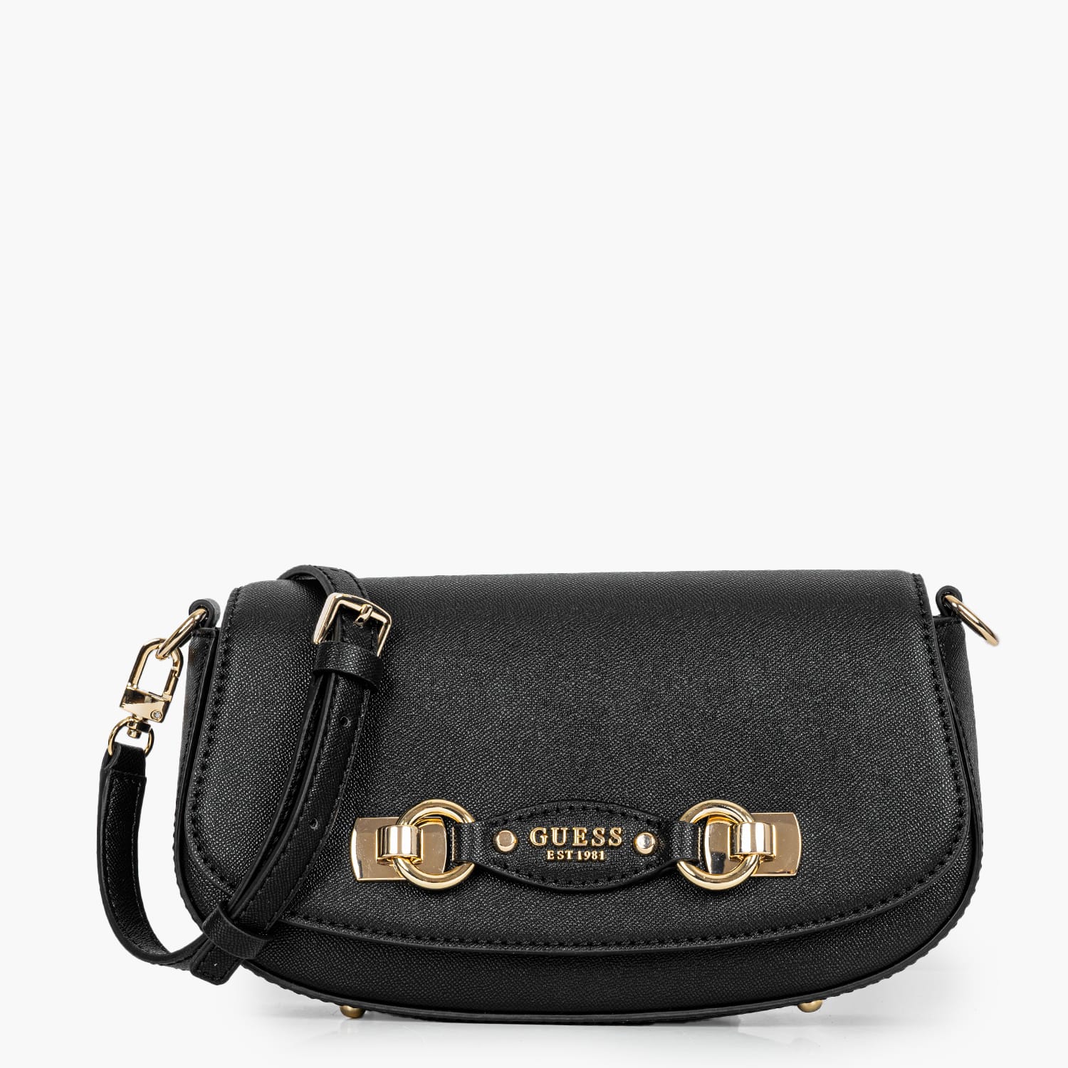 Guess Mimina.Cross Γυναικεία Τσάντα Guess Mimina.Cross-Black