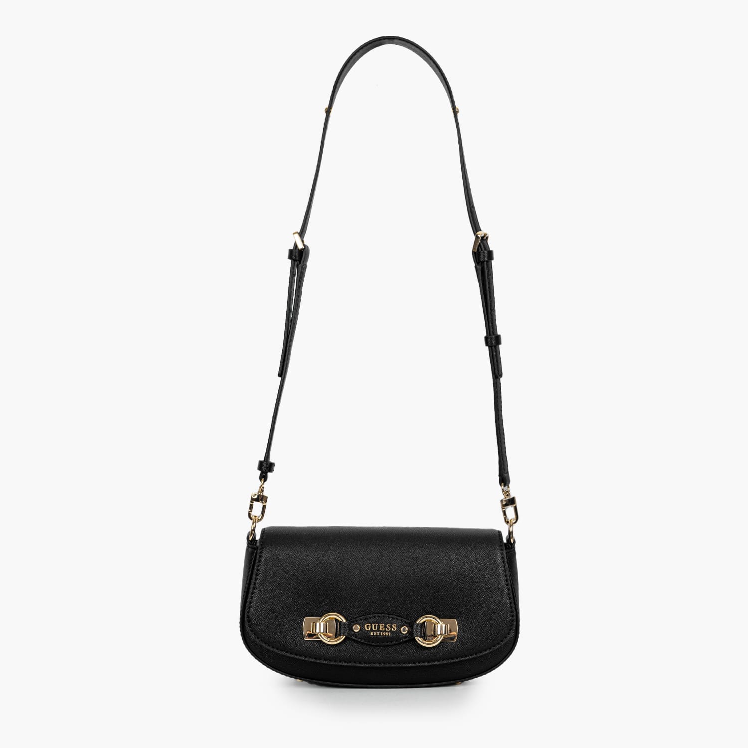 Guess Mimina.Cross Γυναικεία Τσάντα Guess Mimina.Cross-Black
