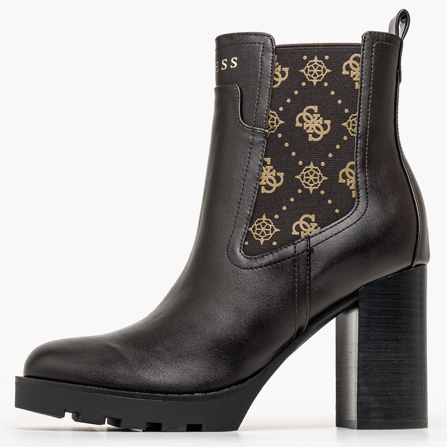 Guess Nealle Γυναικείο Μποτάκι Guess Nealle-Brown