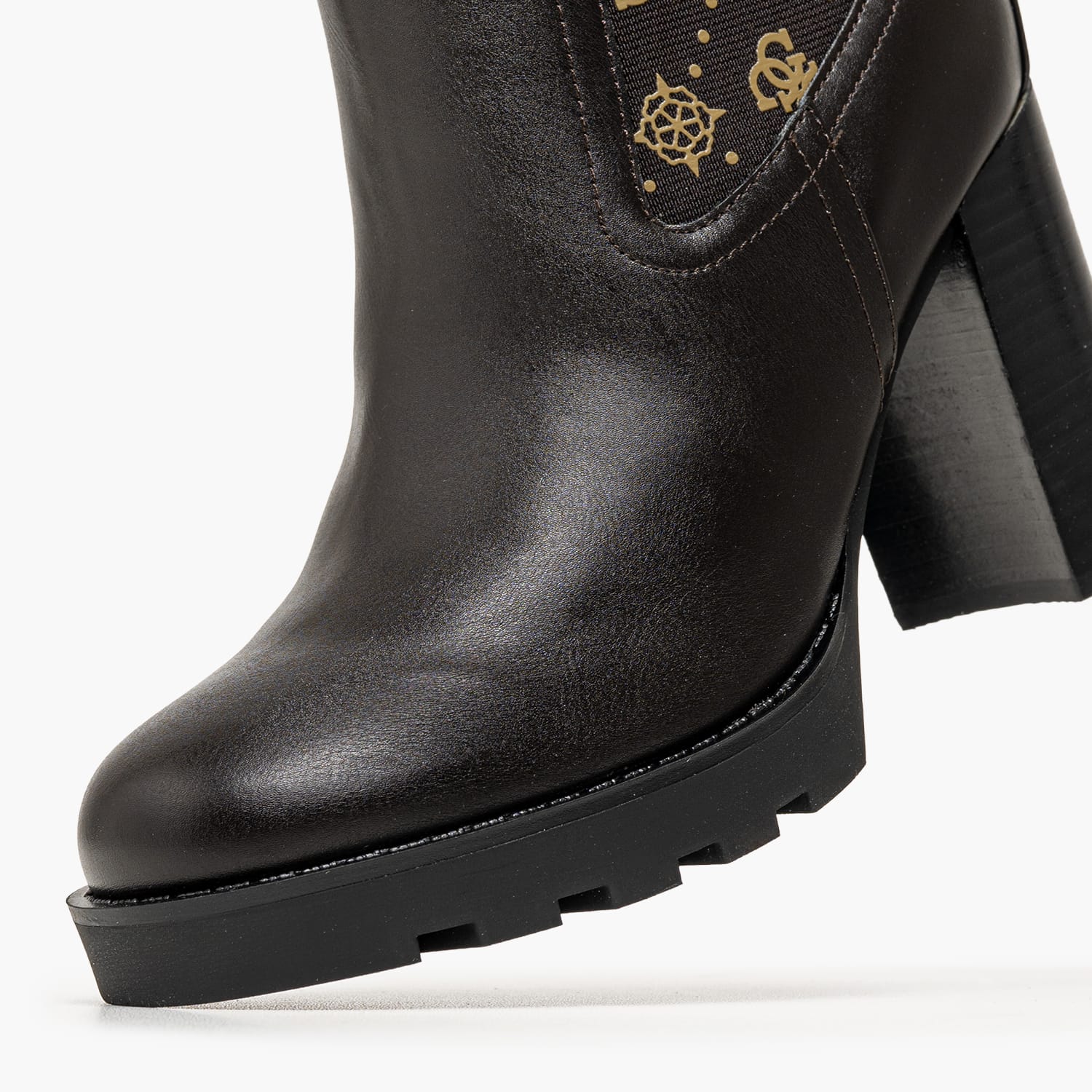 Guess Nealle Γυναικείο Μποτάκι Guess Nealle-Brown