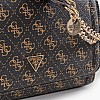 Guess Noelle.2Conv Γυναικεία Τσάντα Guess Noelle.2Conv-Brown