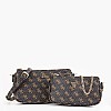 Guess Noelle.2Pouch Womens Bag Guess Noelle.2Pouch-Brown