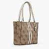Guess Noelle.2Tt Γυναικεία Τσάντα Guess Noelle.2Tt-Beige