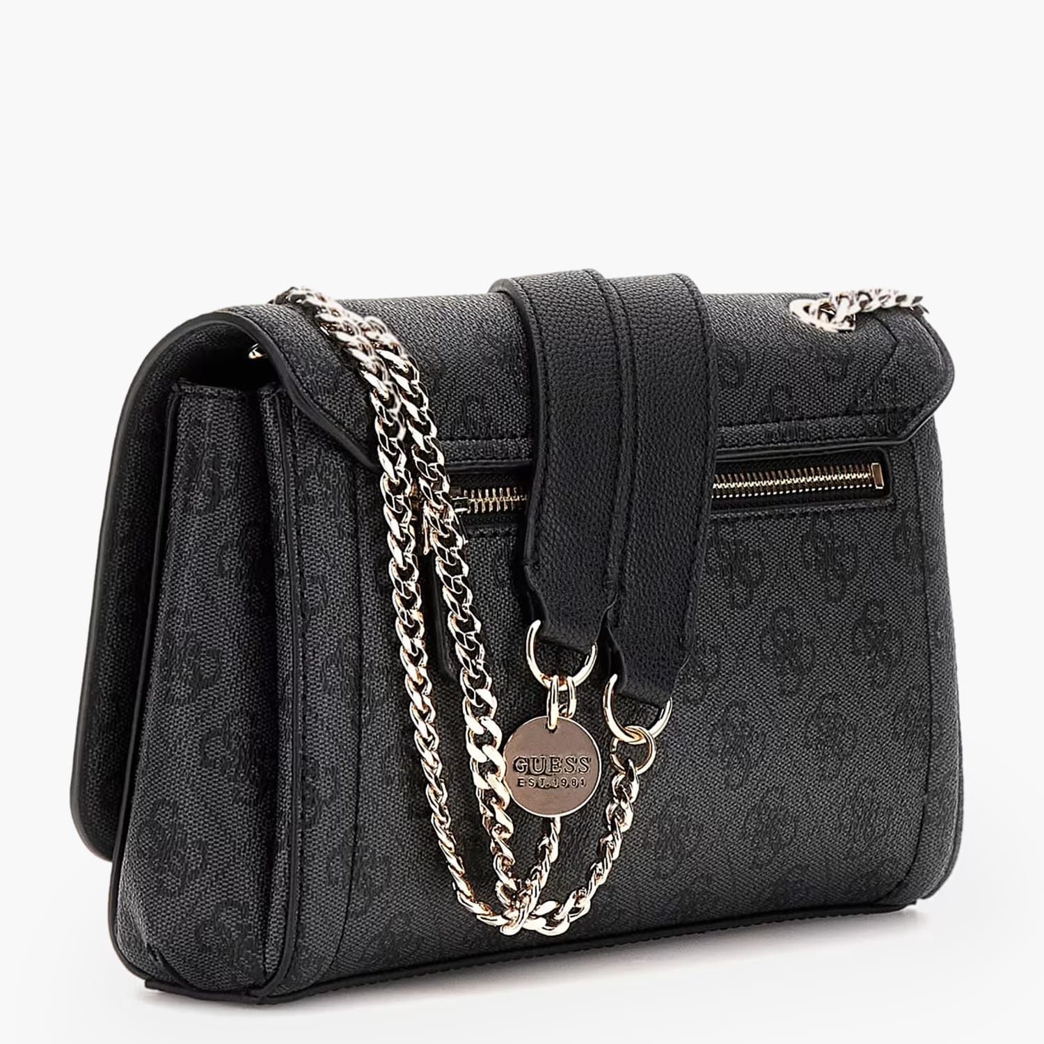 Guess Noelle.Conv Γυναικεία Τσάντα Guess Noelle.Conv-Grey