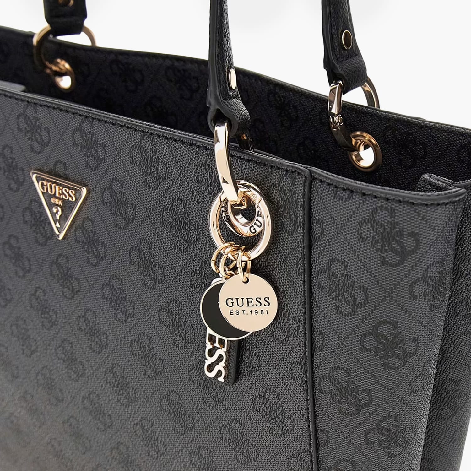 Guess Noelle.II Γυναικεία Τσάντα Guess Noelle.II-Grey