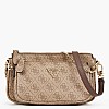 Guess Noelle.Pouch Γυναικεία Τσάντα Guess Noelle.Pouch-Beige