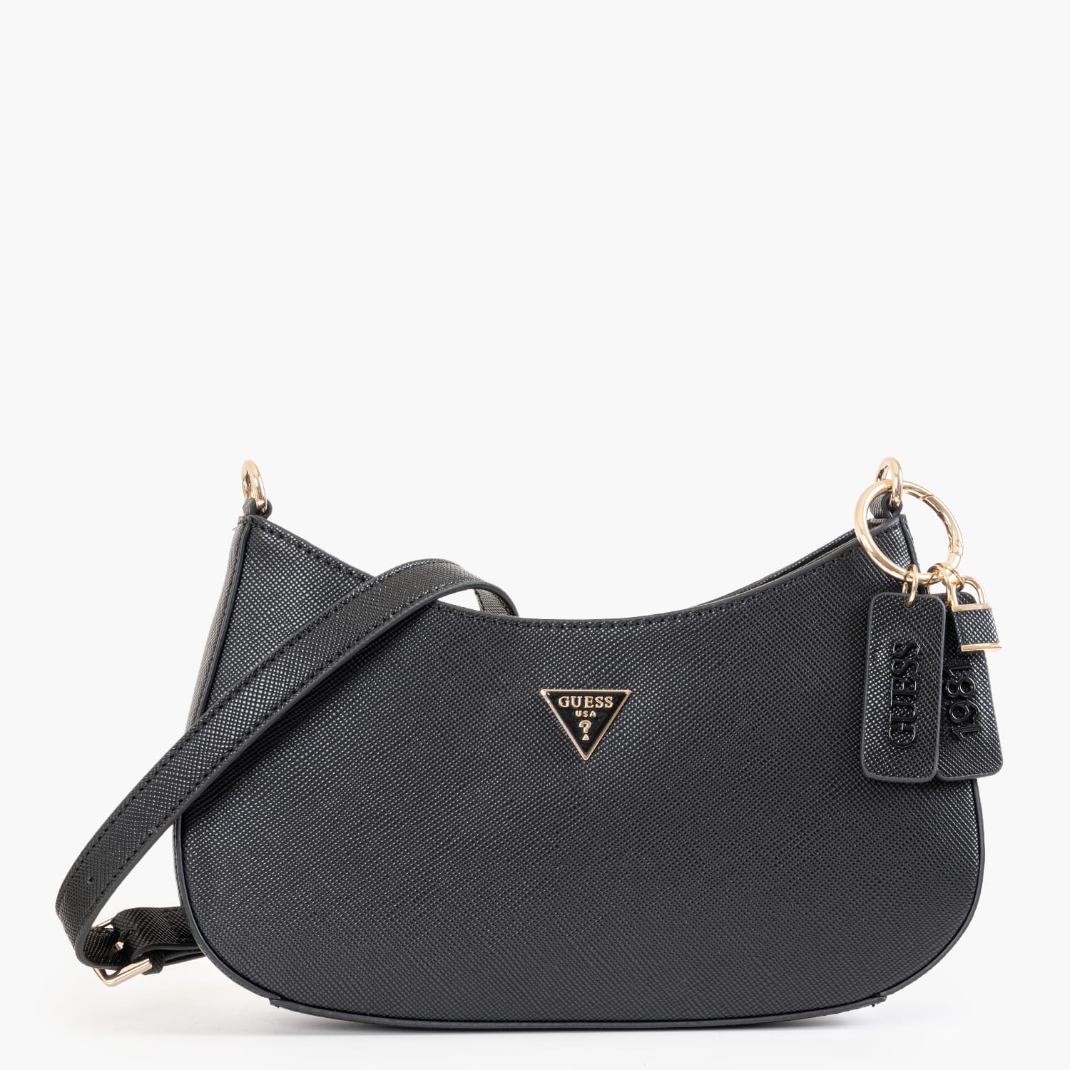 Guess Noelle.Zip.2 Γυναικεία Τσάντα Guess Noelle.Zip.2-Black