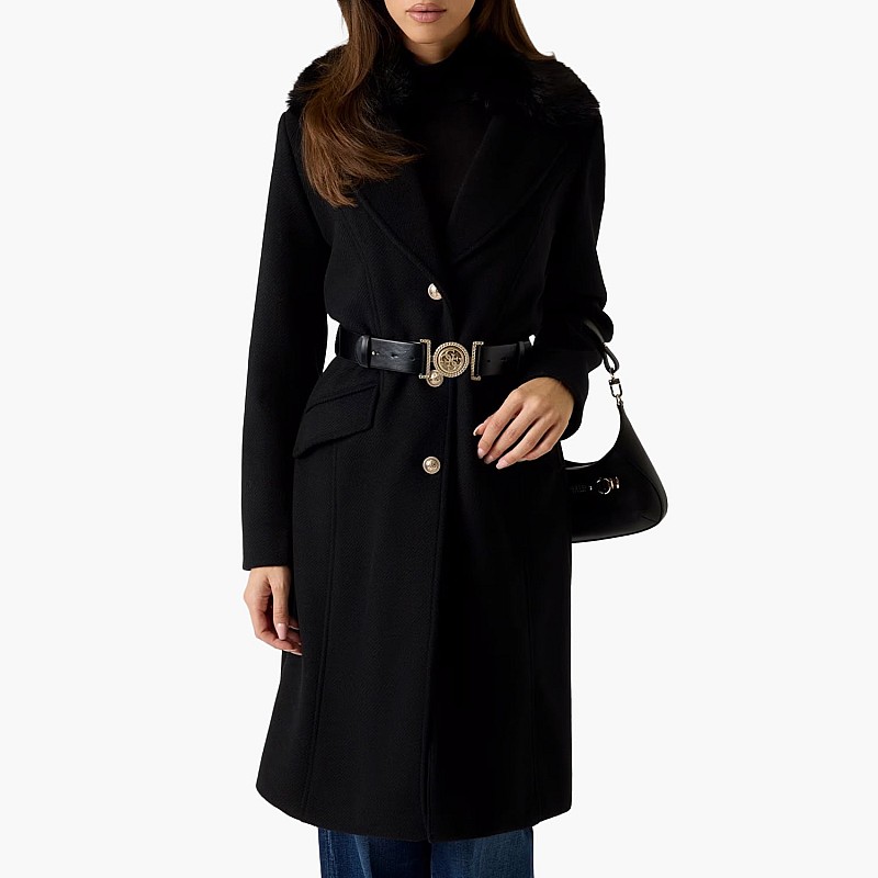 Guess Patrice.Coat Γυνακεία Παλτά - Μπουφάν