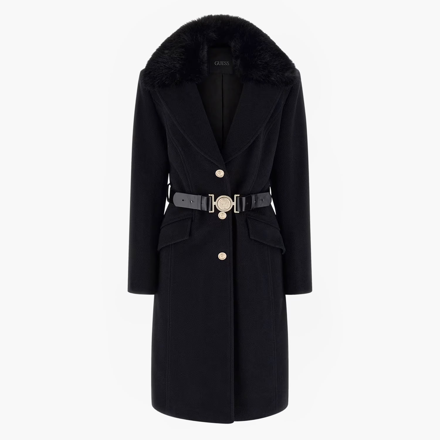 Guess Patrice.Coat Γυνακεία Παλτά - Μπουφάν