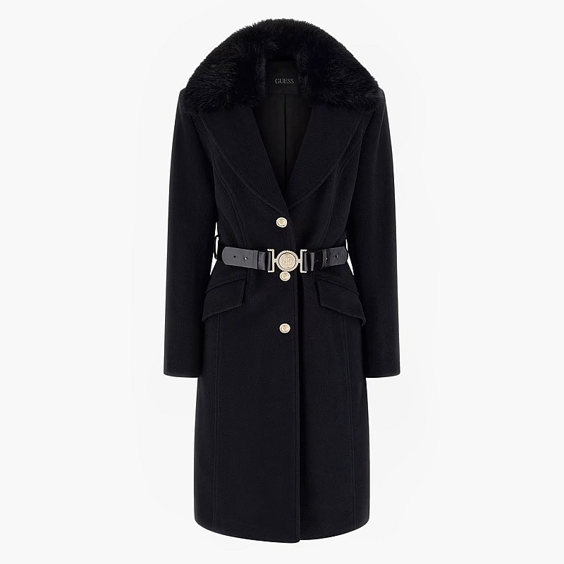 Guess Patrice.Coat Γυνακεία Παλτά - Μπουφάν