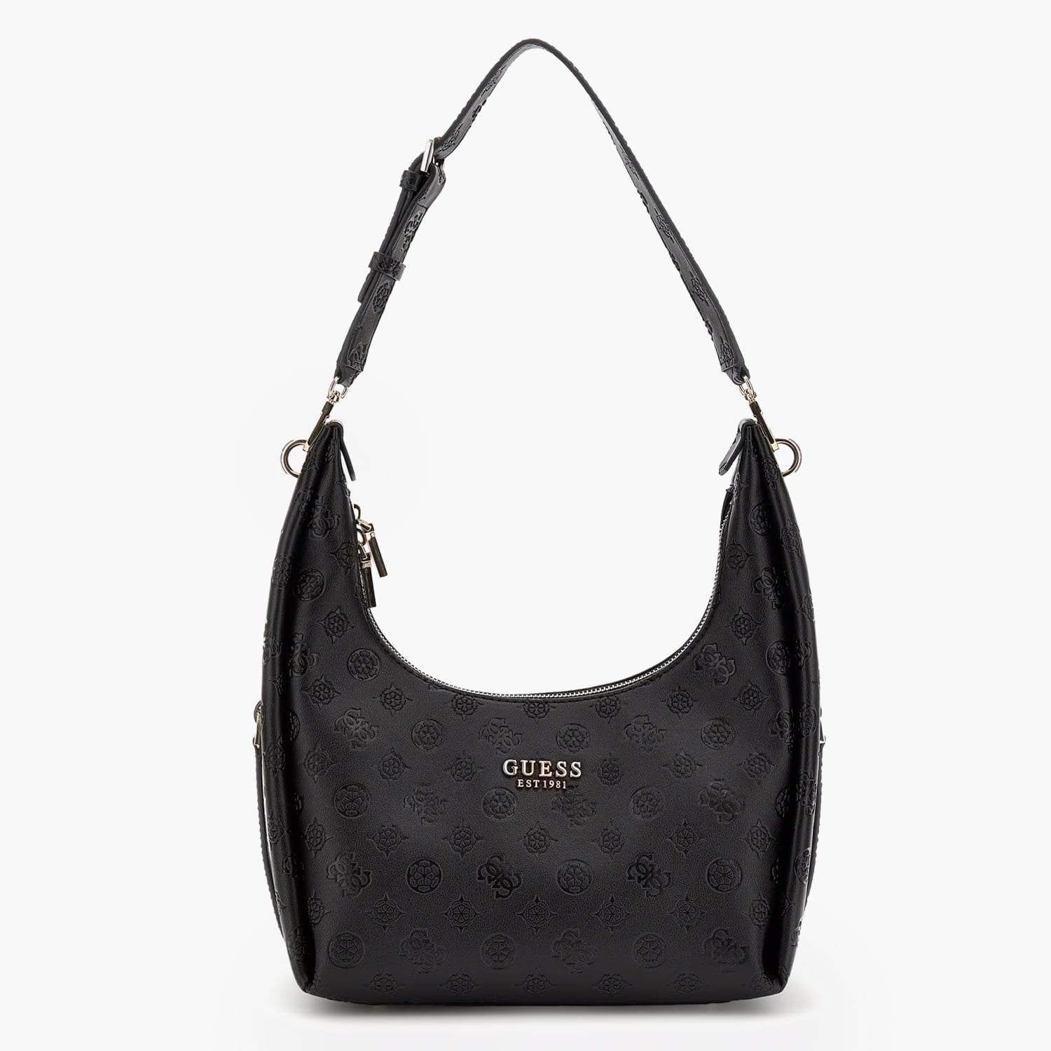 Guess Phoebe.Hobo Γυναικεία Τσάντα Guess Phoebe.Hobo-Black
