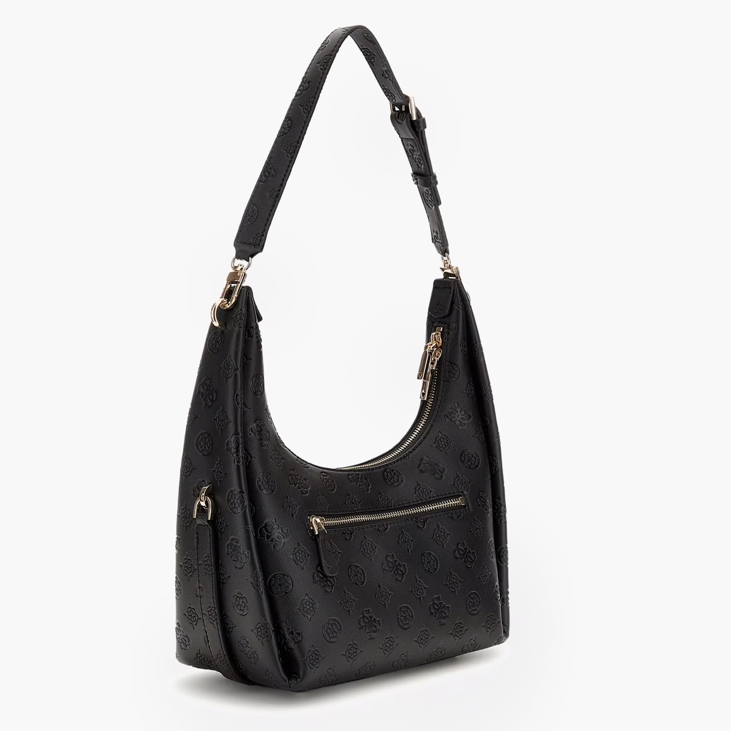 Guess Phoebe.Hobo Γυναικεία Τσάντα Guess Phoebe.Hobo-Black