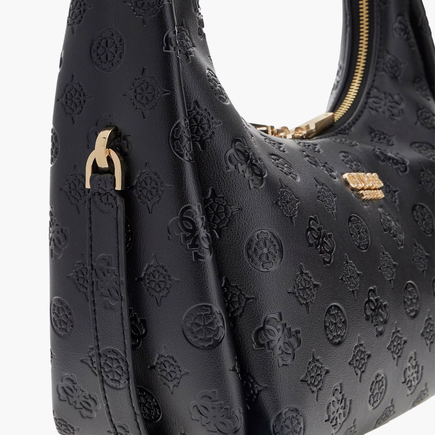 Guess Phoebe.Hobo Γυναικεία Τσάντα Guess Phoebe.Hobo-Black