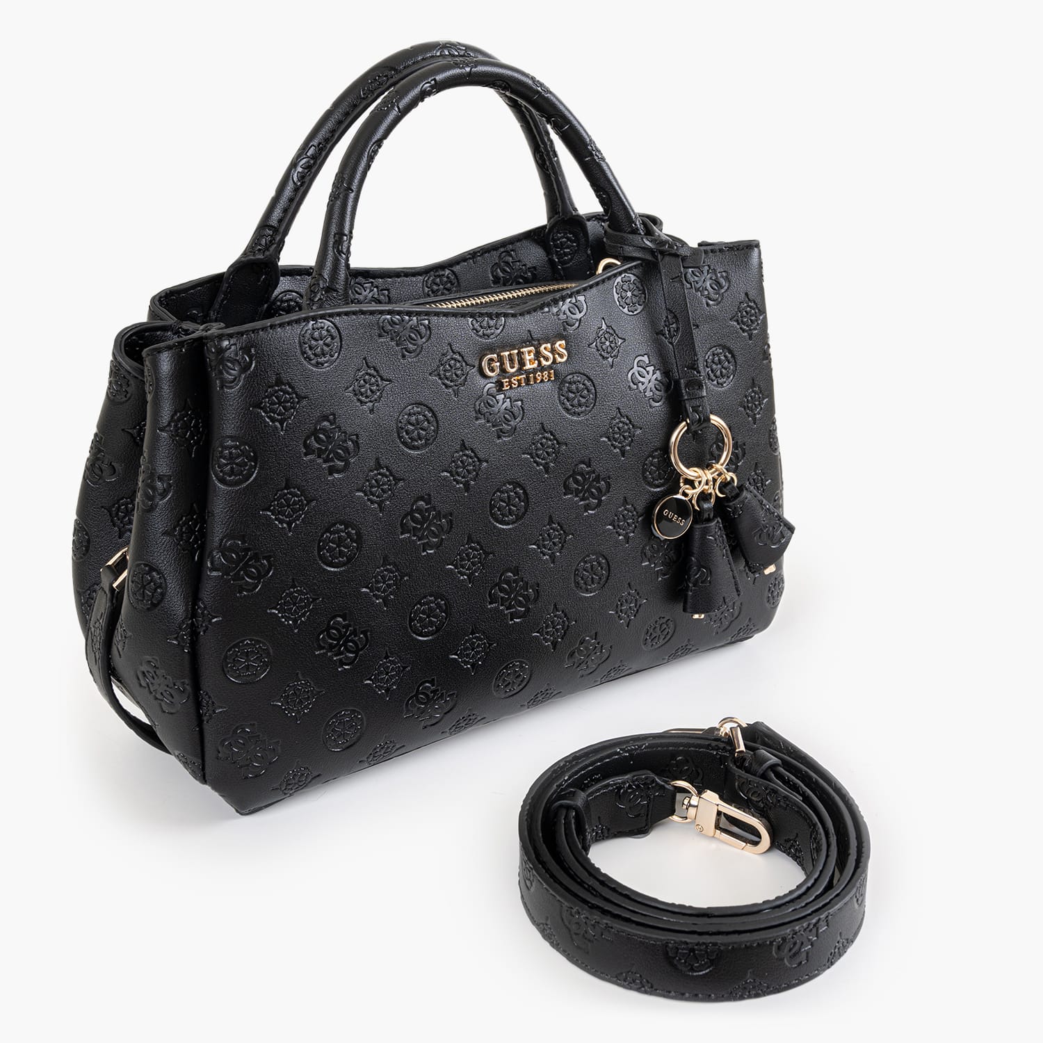 Guess Phoebe Γυναικεία Τσάντα Guess Phoebe-Black