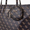 Guess Power.Tote Γυναικεία Τσάντα Guess Power.Tote-Brown