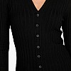 Guess Rib.Miranda Γυνακεία Πλεκτά - Ζακέτες Guess Rib.Miranda-Black