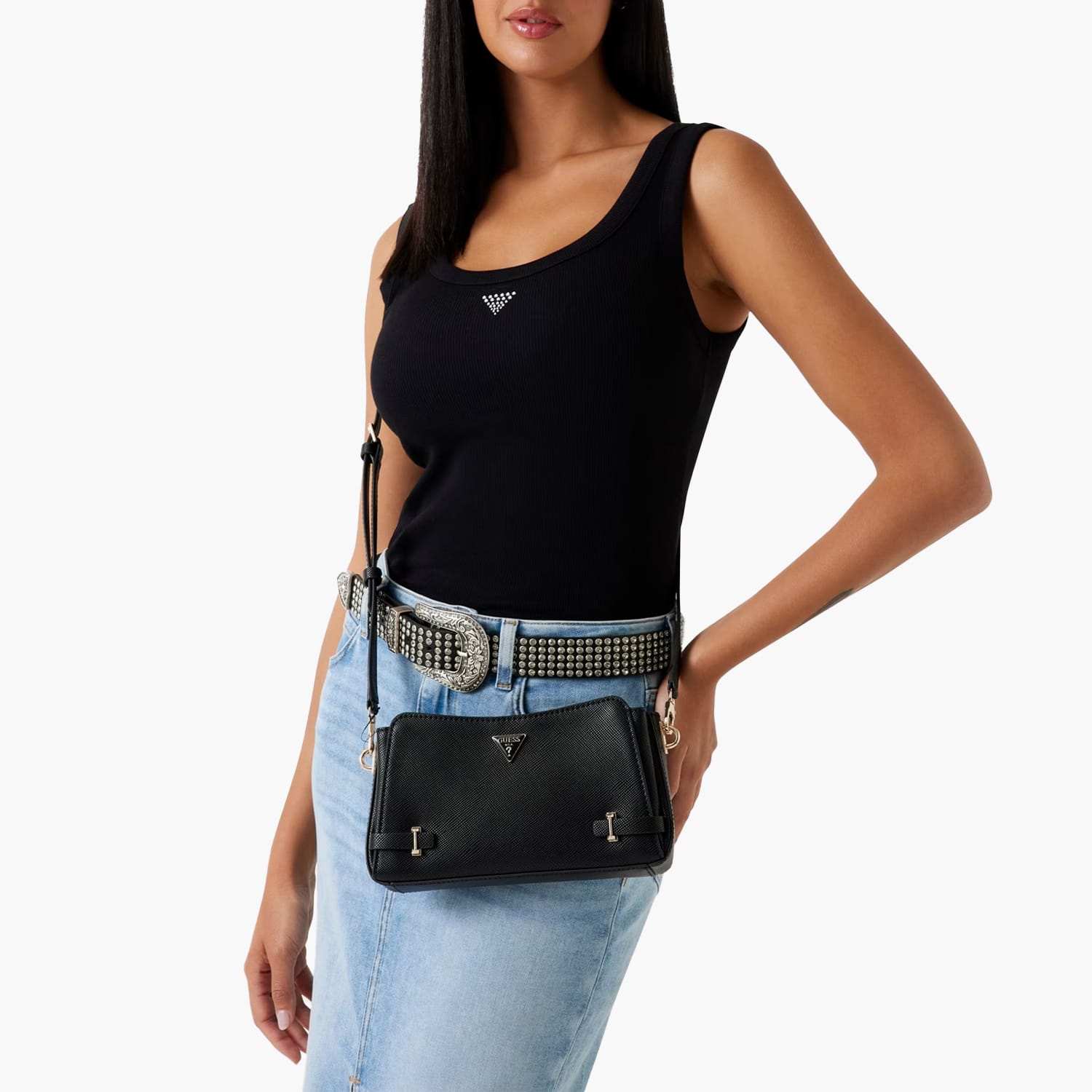 Guess Rosalba.Zip Γυναικεία Τσάντα