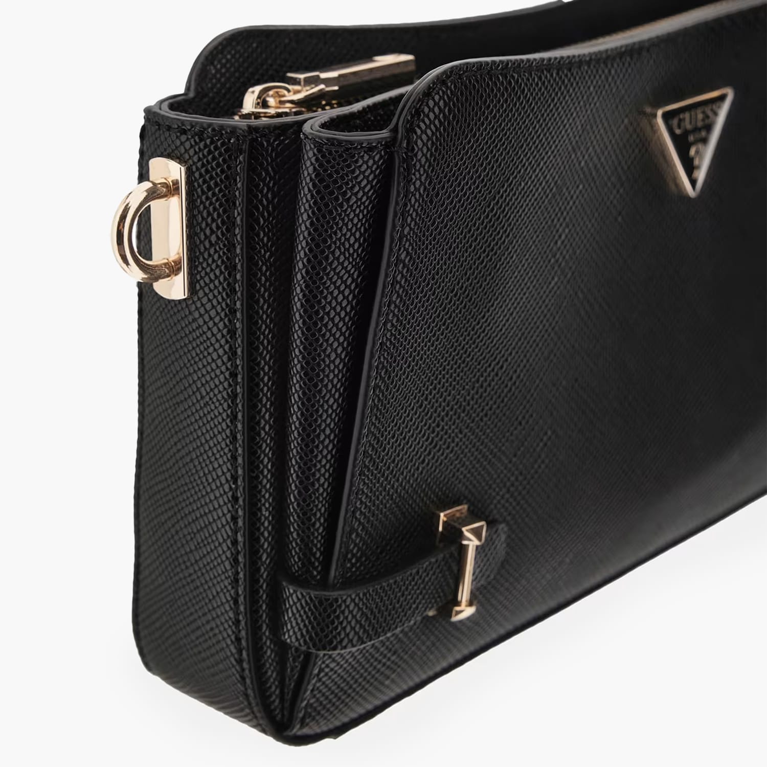Guess Rosalba.Zip Γυναικεία Τσάντα Guess Rosalba.Zip-Black