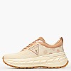 Guess Runit Γυναικείο Παπούτσι Casual Guess Runit-Beige