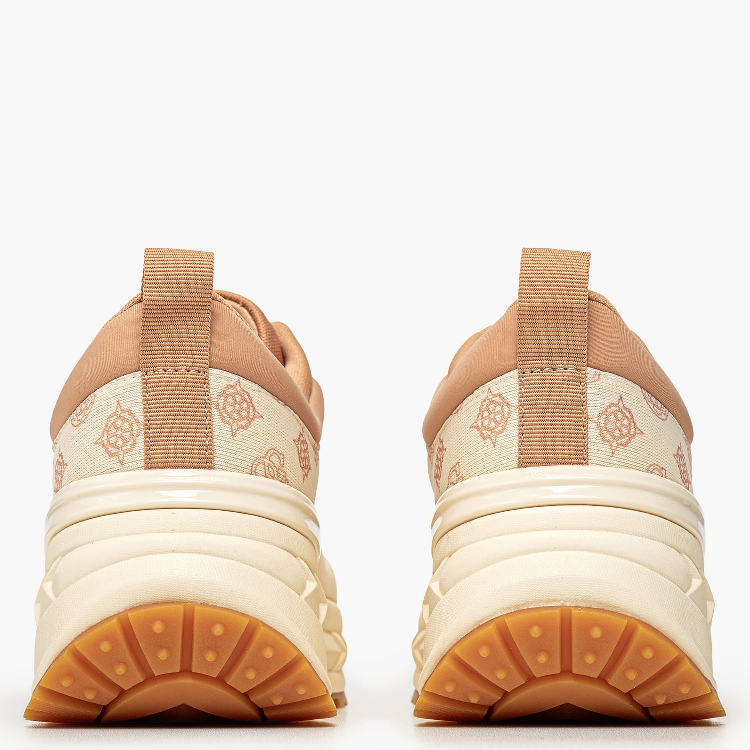 Guess Runit Γυναικείο Παπούτσι Casual Guess Runit-Beige