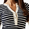 Guess Serafino.Striped Γυνακεία Μπλούζα - Τοπ Guess Serafino.Striped-DarkBlue