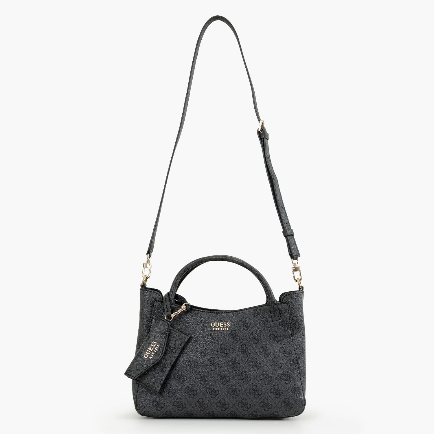 Guess Sml.Brenton Γυναικεία Τσάντα Guess Sml.Brenton-Grey
